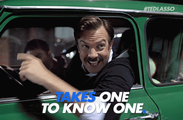Ted Lasso Know One GIF