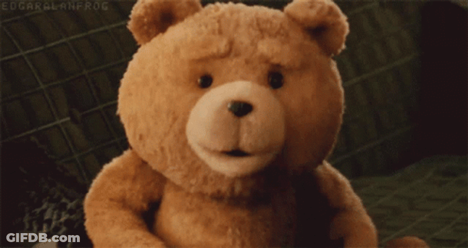 Ted Looking Amused GIF
