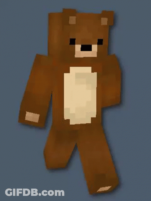 Ted Roblox Version Running GIF