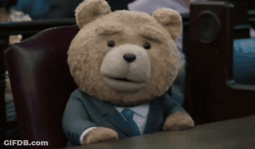 Ted Running Away Court Hearing GIF