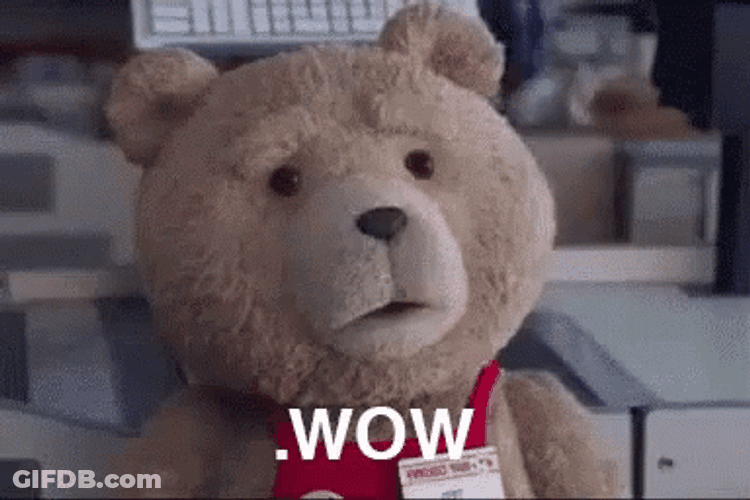 Ted Saying Wow GIF