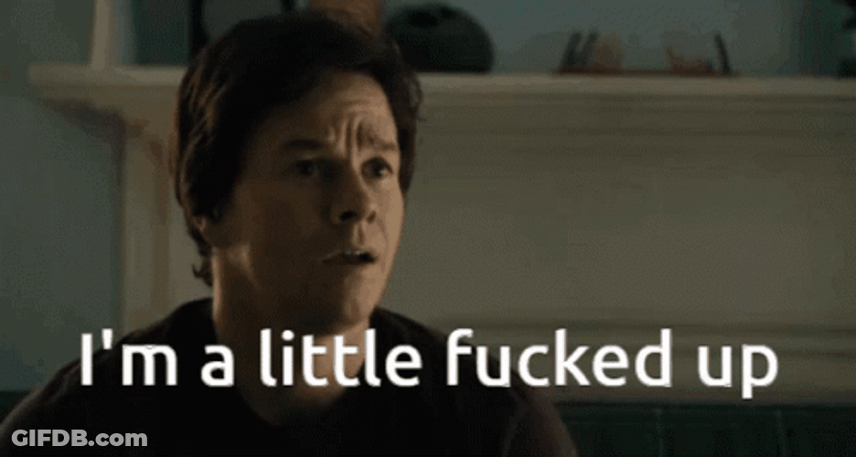 Ted Scared Messed Up GIF