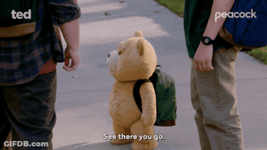 Ted There You Go GIF