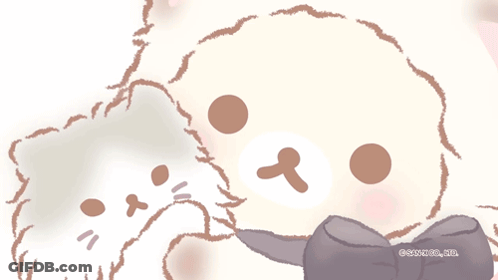 Teddy Bear And Cat Sanrio Co Ltd GIF