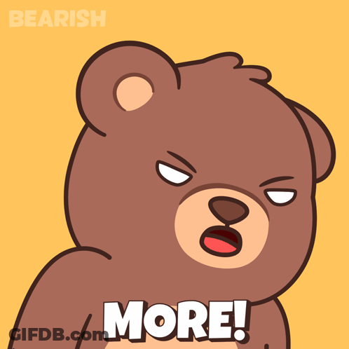 Teddy Bear Cartoon With More GIF