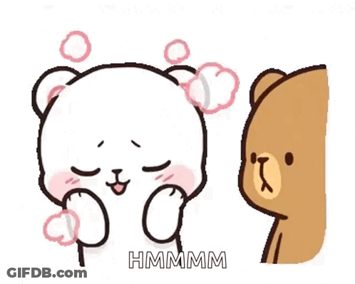 Teddy Bear Covering Mouth GIF