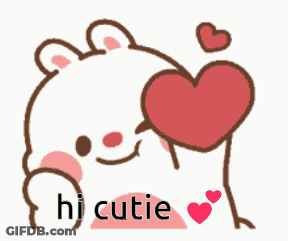 Teddy Bear Cutie Patootie GIF