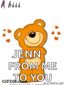 Teddy Bear Giving A Hug GIF