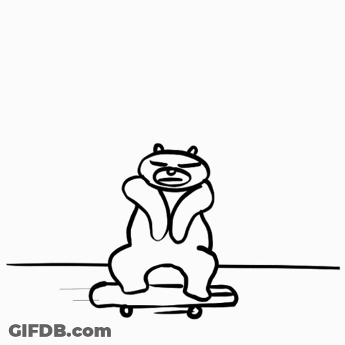 Teddy Bear Heart Tunnel GIF