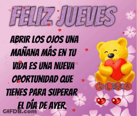 Teddy Bear Holding Heart Feliz Jueves GIF