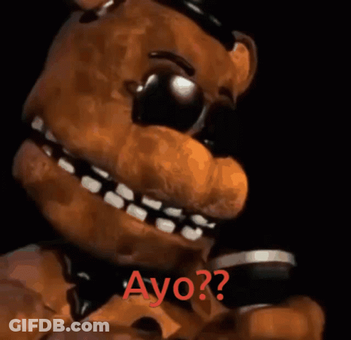 Teddy Bear In Sunglasses Holding Microphone Saying Ayo GIF