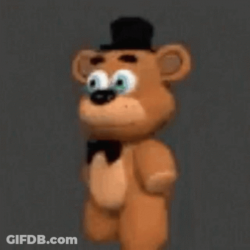 Teddy Bear In Top Hat And Bow Tie Dancing GIF