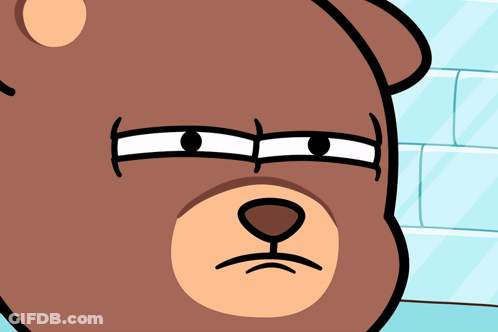 Teddy Bear Making Funny Face GIF