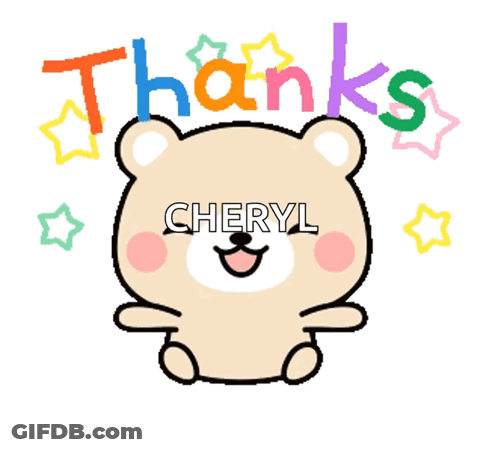 Teddy Bear Named Cheryl GIF