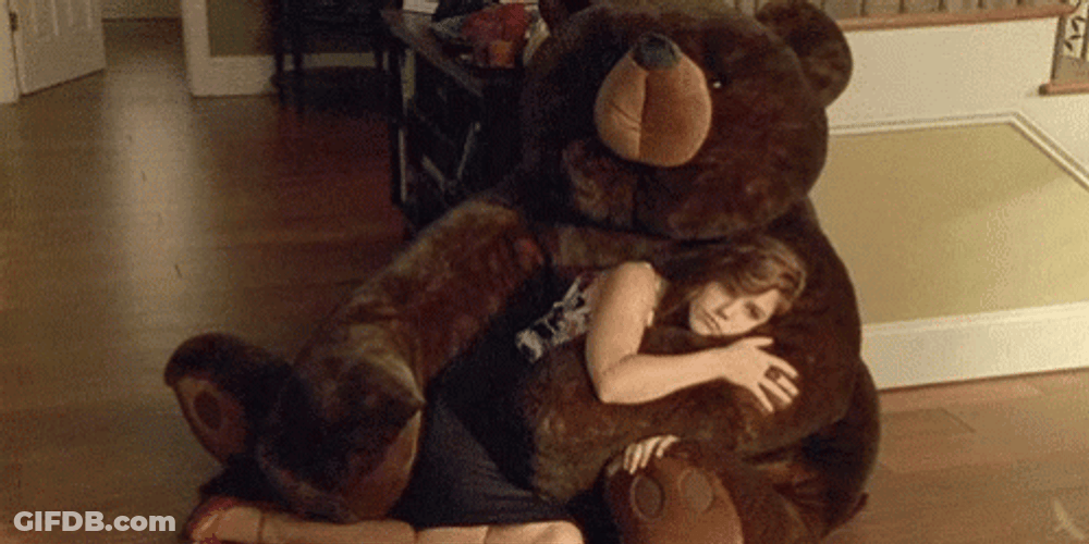 Teddy Bear One Tree Hill Girl GIF