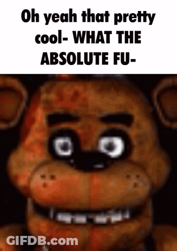 Teddy Bear Saying Oh Yeah That Pretty Cool GIF