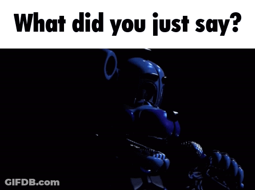 Teddy Bear Saying What Did You Just Say GIF