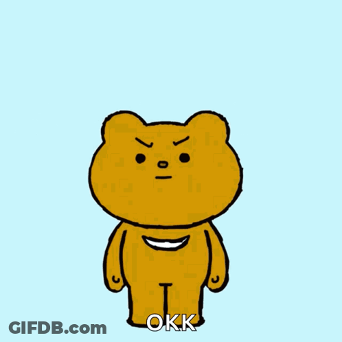 Teddy Bear Saying Yessir GIF