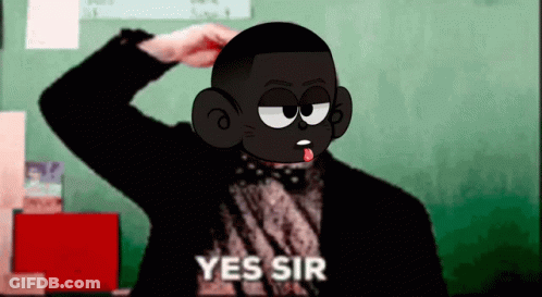 Teddy Bear Saying Yessir GIF