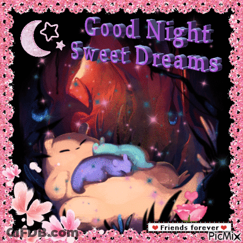 Teddy Bear Sleeping Good Night GIF