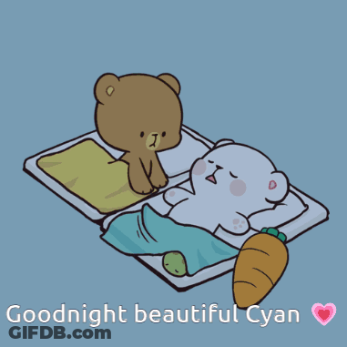 Teddy Bear Standing Next To Sleeping Bear GIF