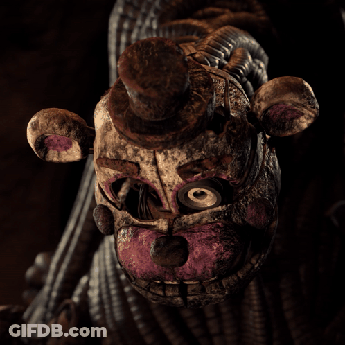 Teddy Bear Statue With Top Hat GIF