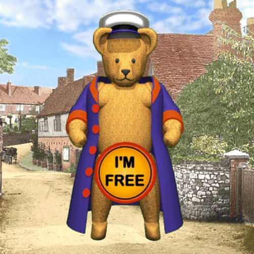 Teddy Bear Take Of His Cloths Im Free GIF