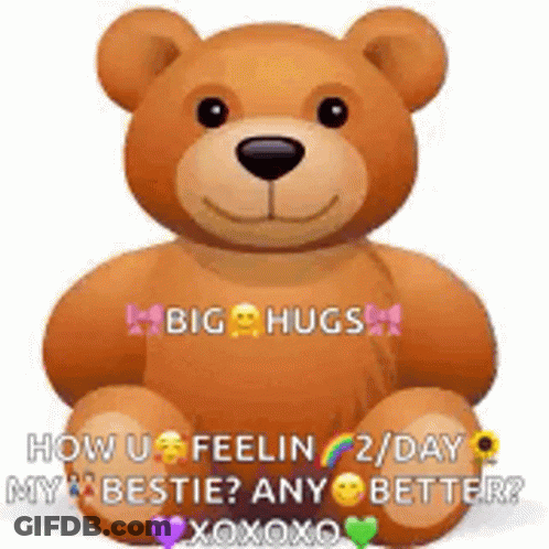 Teddy Bear With Big Hugs GIF
