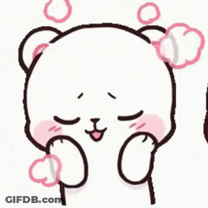 Teddy Bear With Bow On Head GIF