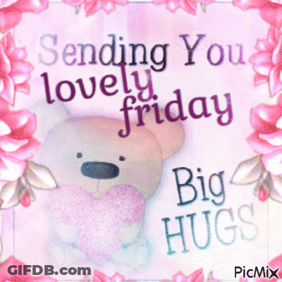 Teddy Bear With Heart Sending Love GIF