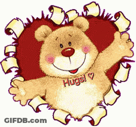 Teddy Bear With Hugs GIF