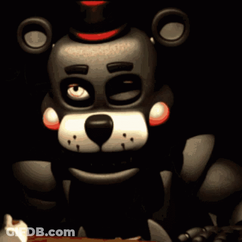 Teddy Bear With Red Bow Tie And Star GIF