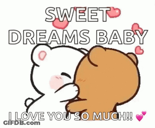 Teddy Bears Good Night Baby I Love You GIF