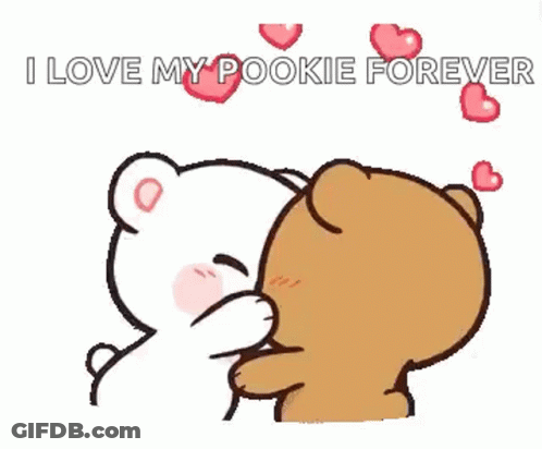 Teddy Bears Hugging And Kissing GIF