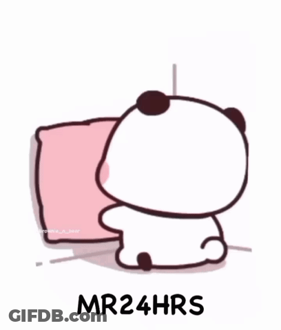 Teddy Bears Hugging Good Night Chocolita GIF