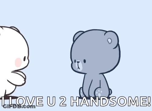 Teddy Bears Hugging Saying I Love You GIF
