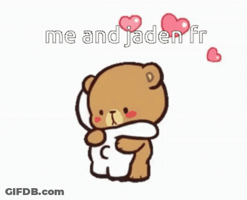 Teddy Bears Hugging With Me And Jaden Fr GIF