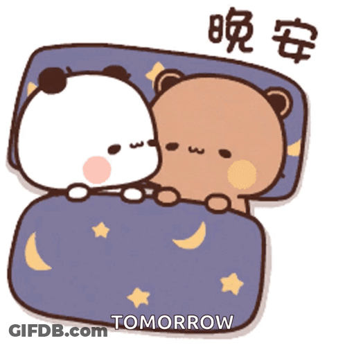 Teddy Bears Lying In Bed Tomorrow GIF