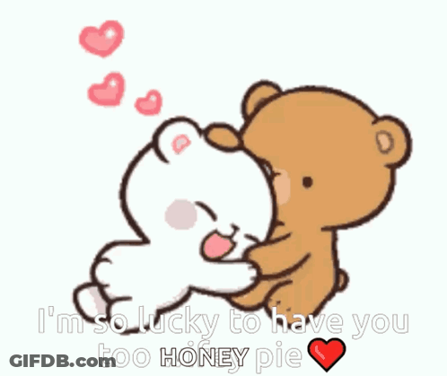 Teddy Bears Standing And Talking GIF