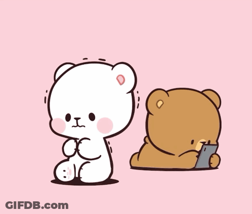 Teddy Bears With Milkmochabear Text GIF