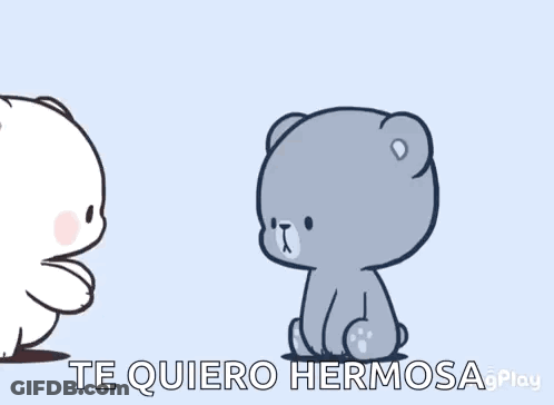 Teddy Bears With Te Quiero Hermosa GIF