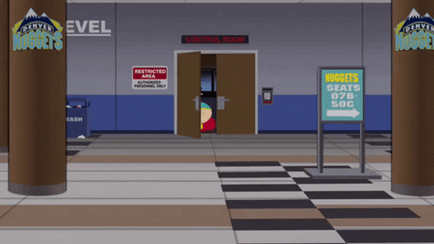 Tee Hee Cupid Cartman Chasing Eric GIF