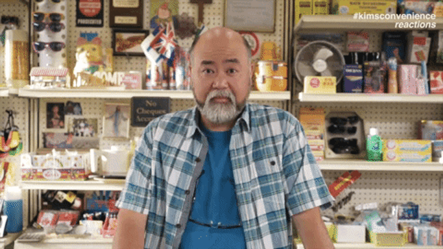 Tee Hee Paul Sun Hyung Lee Kim's Convenience GIF