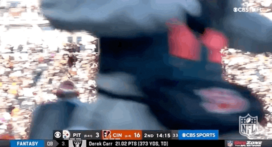 Tee Higgins Chest Bump In The Air GIF