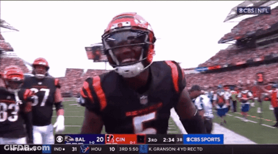 Tee Higgins Close Up GIF