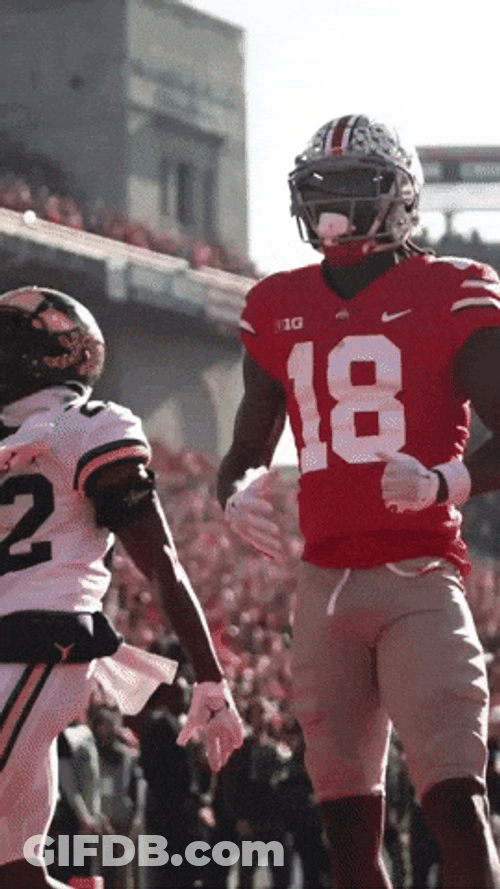 Tee Higgins Got Hyped GIF