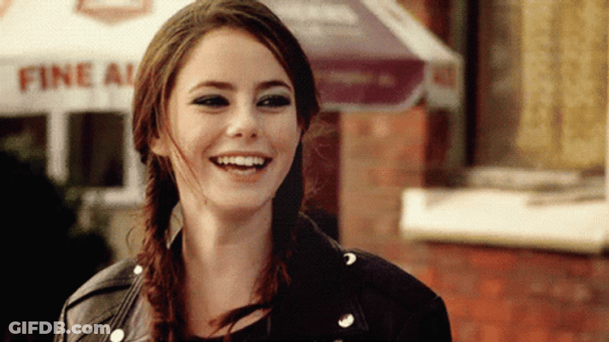 Teen Drama Skins Giggling Smile Effy Stonem GIF