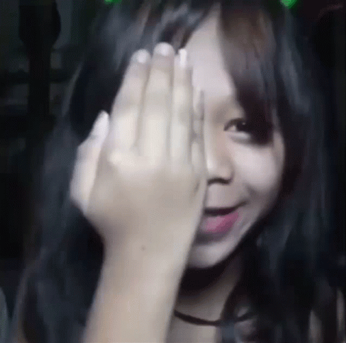Teen Girl Half Crying Sad Meme GIF