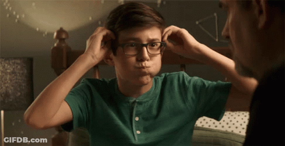 Teen Man Mindblown Gesture GIF