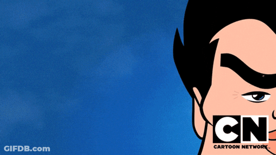 Teen Titans Go Handsome Robin Flexing Eyebrows GIF